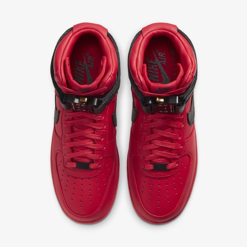 Nike air force clearance 1 high university red/black